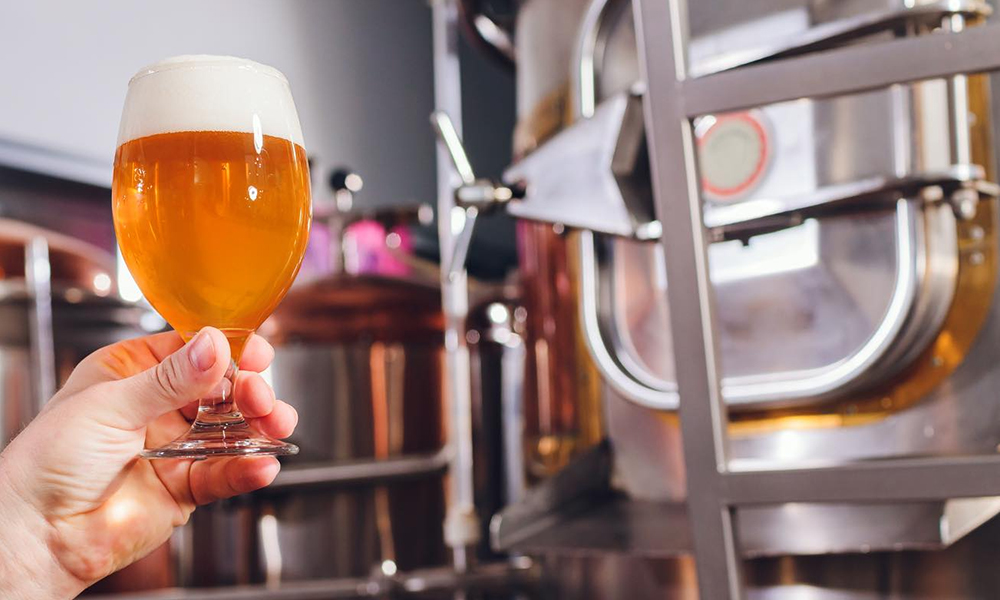 beer wall tap