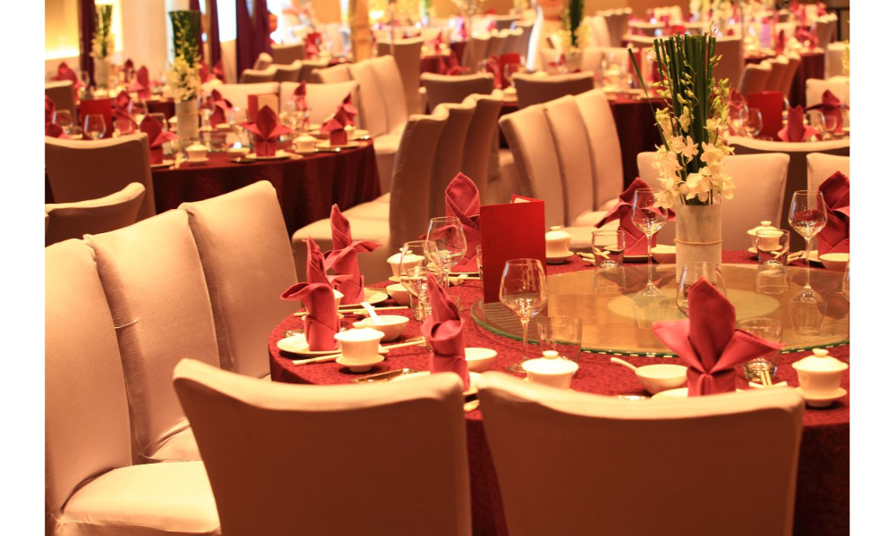 Chinese restaurant wedding